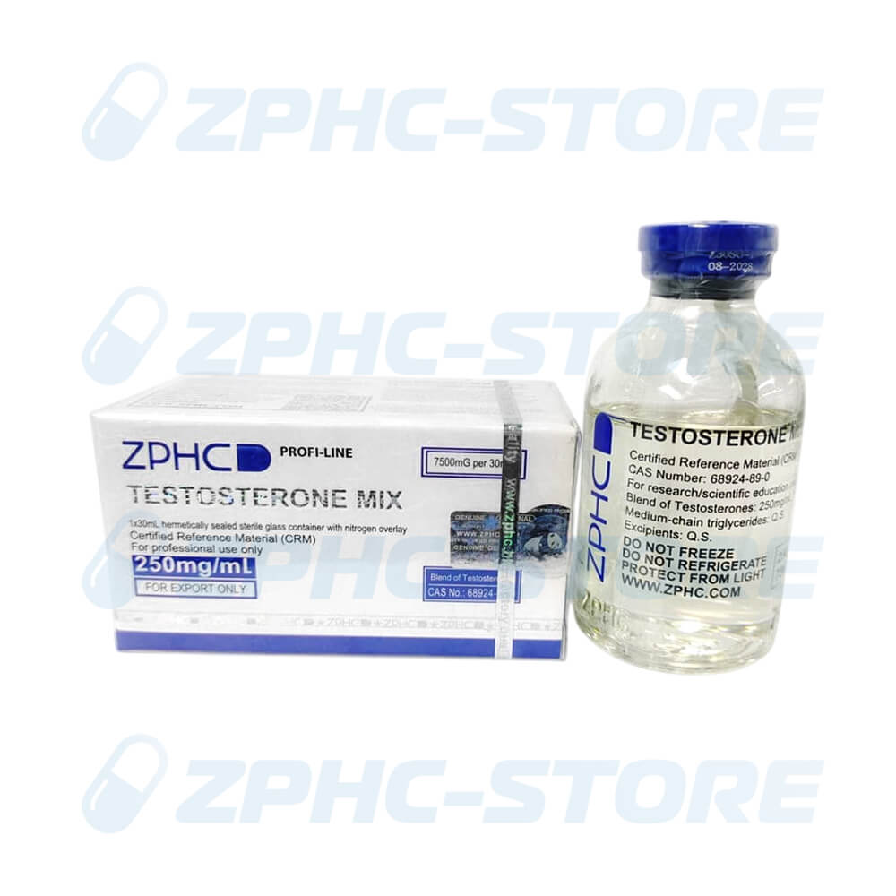 ZPHC Testosterone Mix 30 ml Vial 250 mg/ml