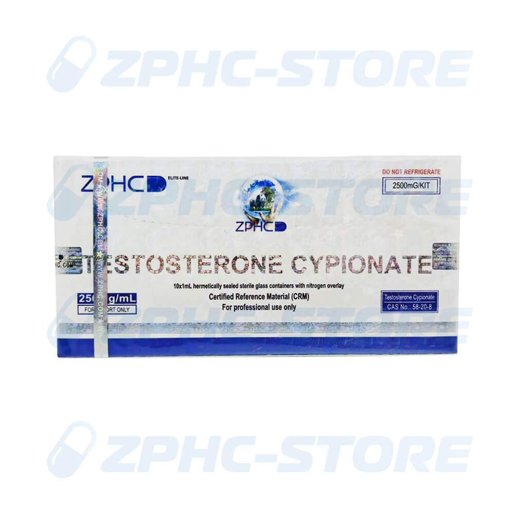 ZPHC Testosterone Cypionate 250 mg/ml