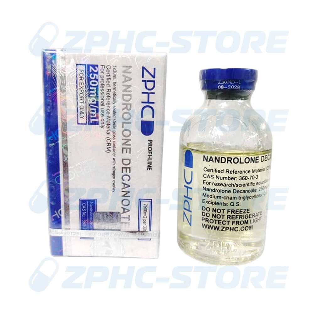 ZPHC Nandrolone Decanoate 30 ml Vial 250 mg/ml
