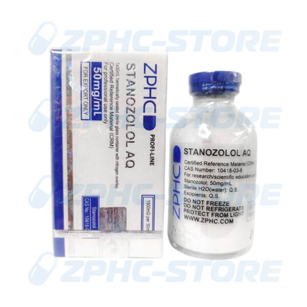 ZPHC Stanozolol AQ 30 ml Vial 50 mg/ml
