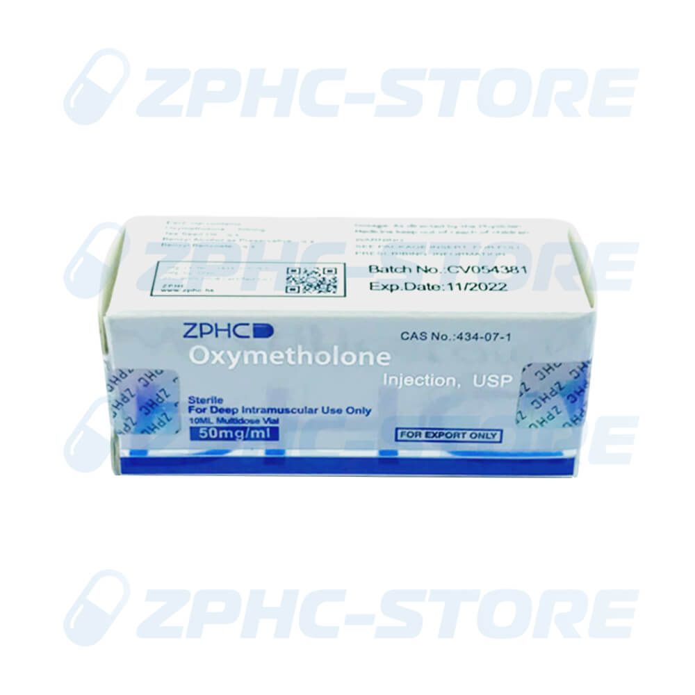 ZPHC Oxymetholone Injectable 50 mg/ml